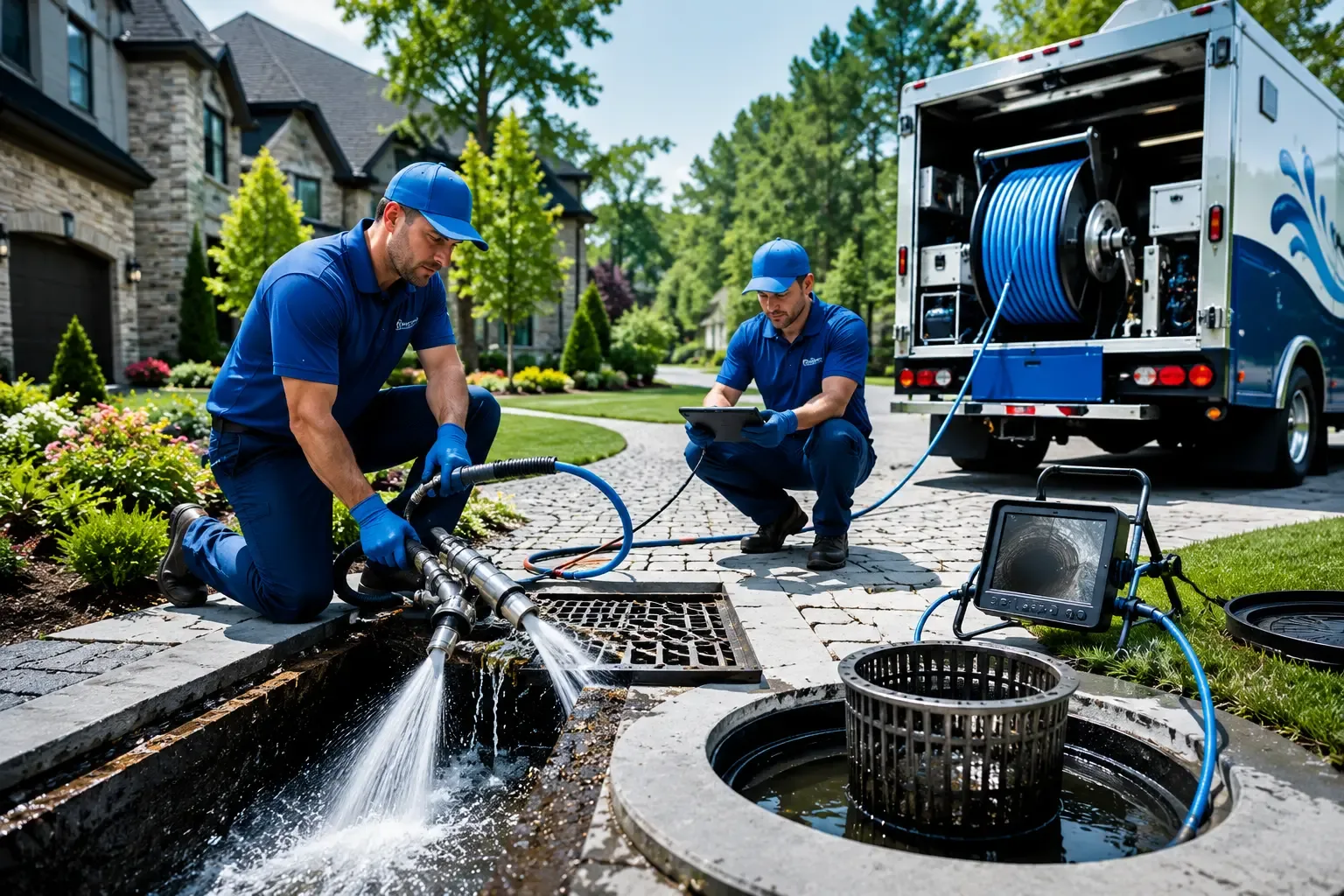 Local outdoor drain cleaning professionals in Bellevue, IA